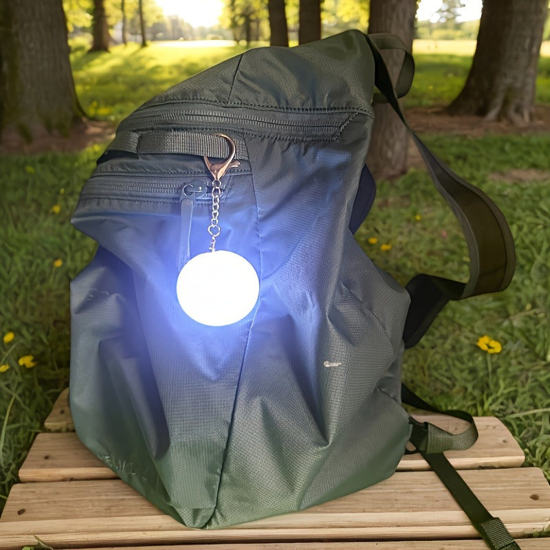 Auto Sensor Purse & Handbag Light | Heart/Round Night Lamp Gift for Women, Moms Smart Bedside Decor with Multi-Shape Options, Nightstand Lamp, Handbag Accessory, Decorative Lighting, Round Nightlight, Durable Construction, En