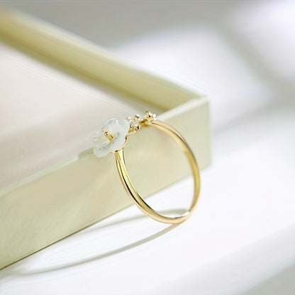 Creative Flower Leaf Ring