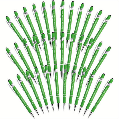 You Can Order Up to 300 Customized Pens for Bulk, with Engraving Services Included to Print Your Name Or Text, Suitable for Business Events, Graduation Commemorations, And More.