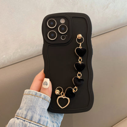 Big Wave Bracelet: Big Wave Lens Full Coverage Suitable for Apple Series iPhone 14 Pro Case, Apple 13 Protective Cover 11/12, Suitable for iPhone 15 Plus Case, 14 Pro Max, Apple 13 Protection Case 12, Head Compatible with App