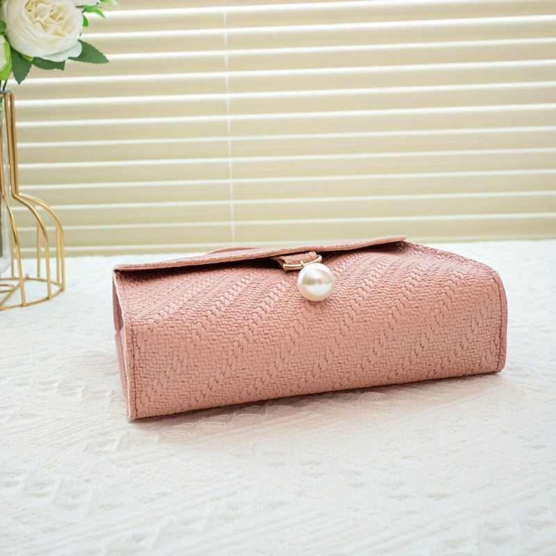 Women'S Casual Beaded Crossbody Bag