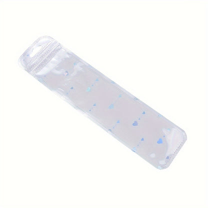 50pcs Transparent Plastic Ziplock Bags, Jewelry Display Packaging Bags for Jewelry Packaging, Pen Display Thickened Long Ziplock Bags