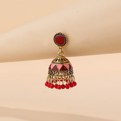 Bohemian Vintage Alloy Bell Earrings