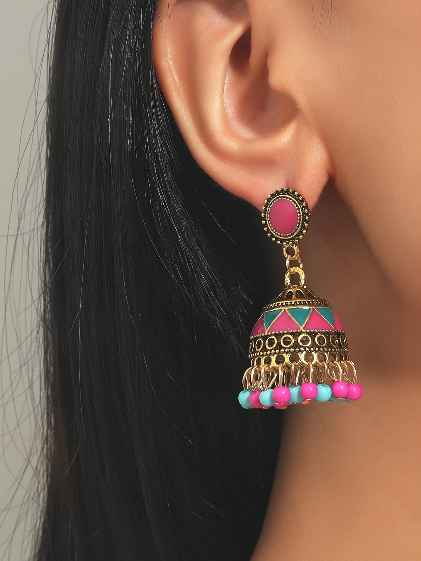 Bohemian Vintage Alloy Bell Earrings