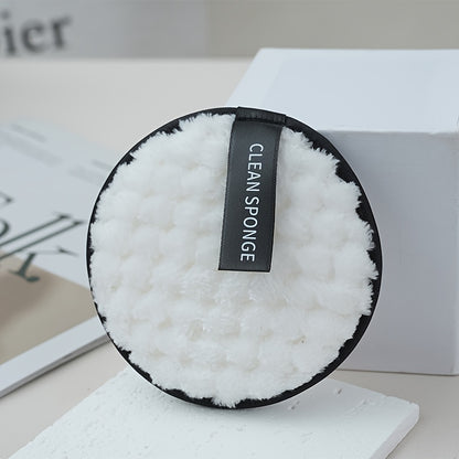 4-Pack Soft Microfiber Face Pads, Reusable Dual-Sided Extraction Pads for Gentle Facial Cleansing and Makeup Application, Daily Face Washing Facial Cleanser