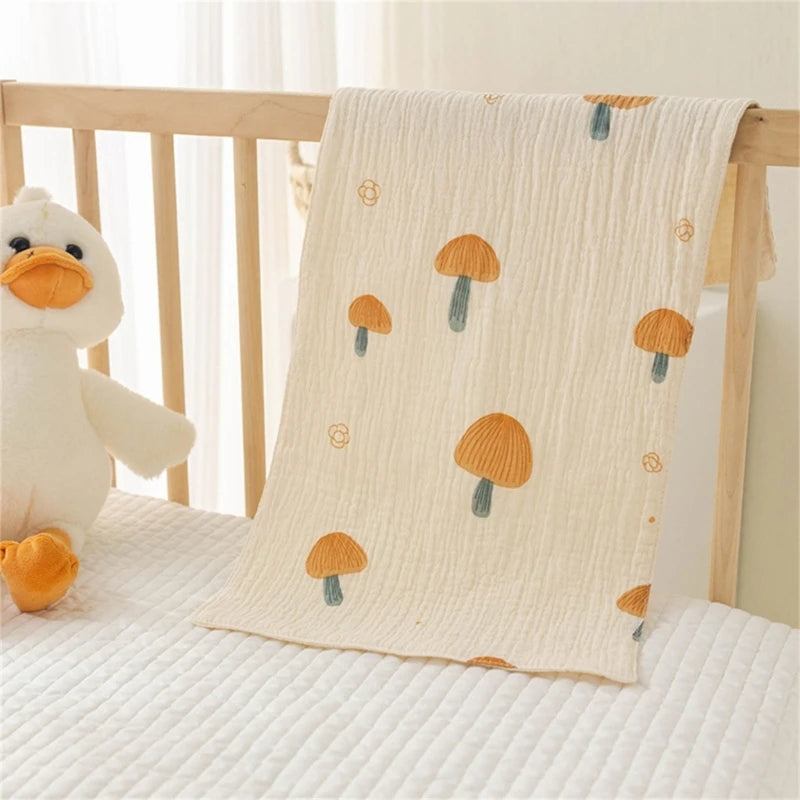 Cotton Muslin Baby Face Towel Long Burp Cloth for Newborn Kindergarten Hand Towels Infant Drooling Bibs Washcloth Baby Items