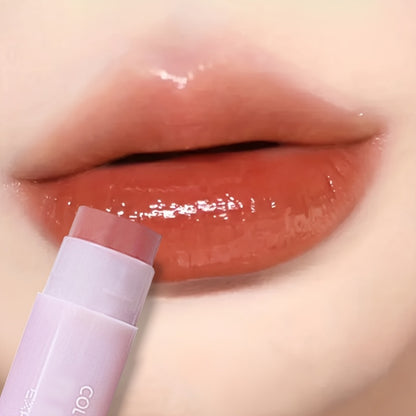 3pcs/1pc Women'S Waterproof Moisturizing Lipstick Set, Featuring 3 Long-Lasting Lip Balms in Natural Shades, Enriched with Plant Squalane for Hydration, Enhancing Lip Color with a Durable Finish, Non-Greasy, Fade-Resistant, S