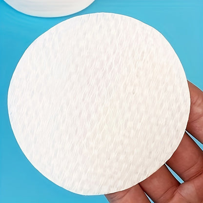 60/120/240pcs oval cleaning pad, suitable for face use, high-quality cosmetic water pad, velvet-free round pad, suitable for all light brown types, disposable facial cleansing and cleansing face pads