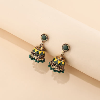 Bohemian Vintage Alloy Bell Earrings