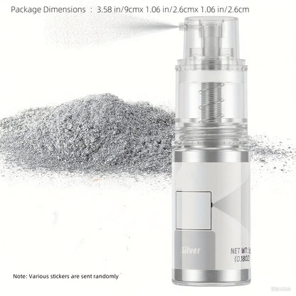 1pc Glitter Sequins, Glitter Spray, Baking Decoration 5G Glitter, for Cake Decorations, Dessert Decorations, Handicrafts DIY stickers randomly