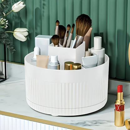 Cosmetic Storage Box -  360° Rotating Makeup Brush Organizer