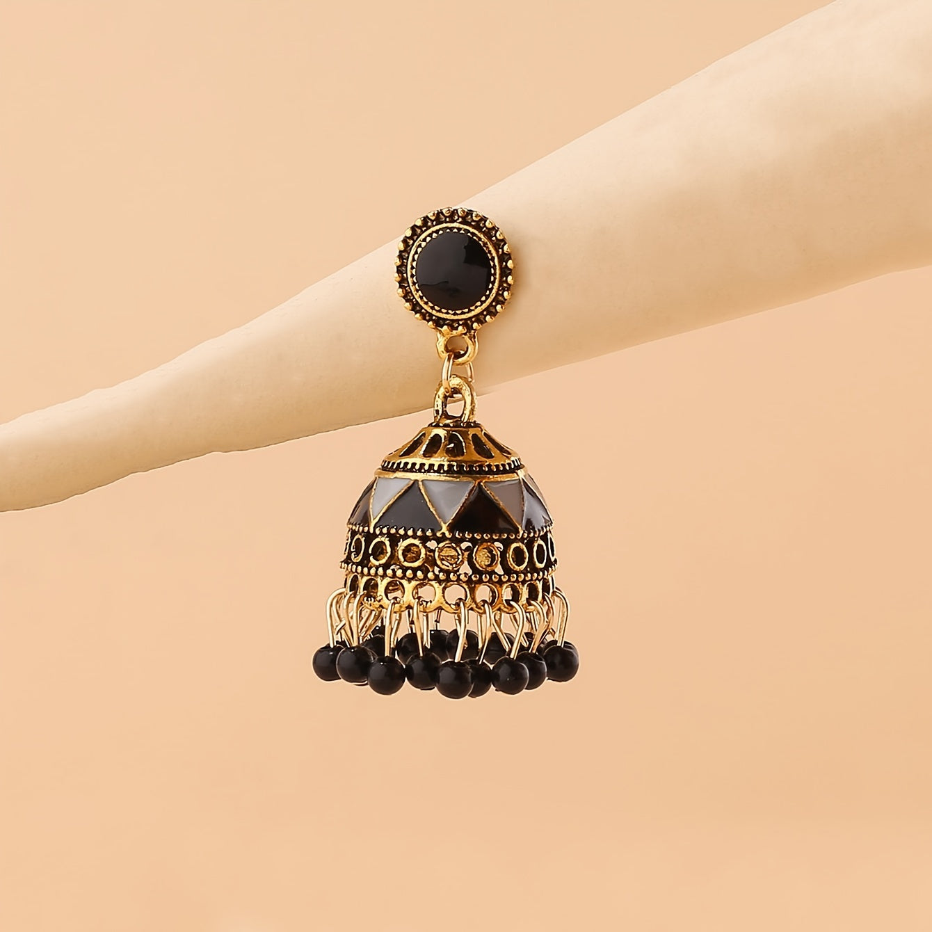 Bohemian Vintage Alloy Bell Earrings