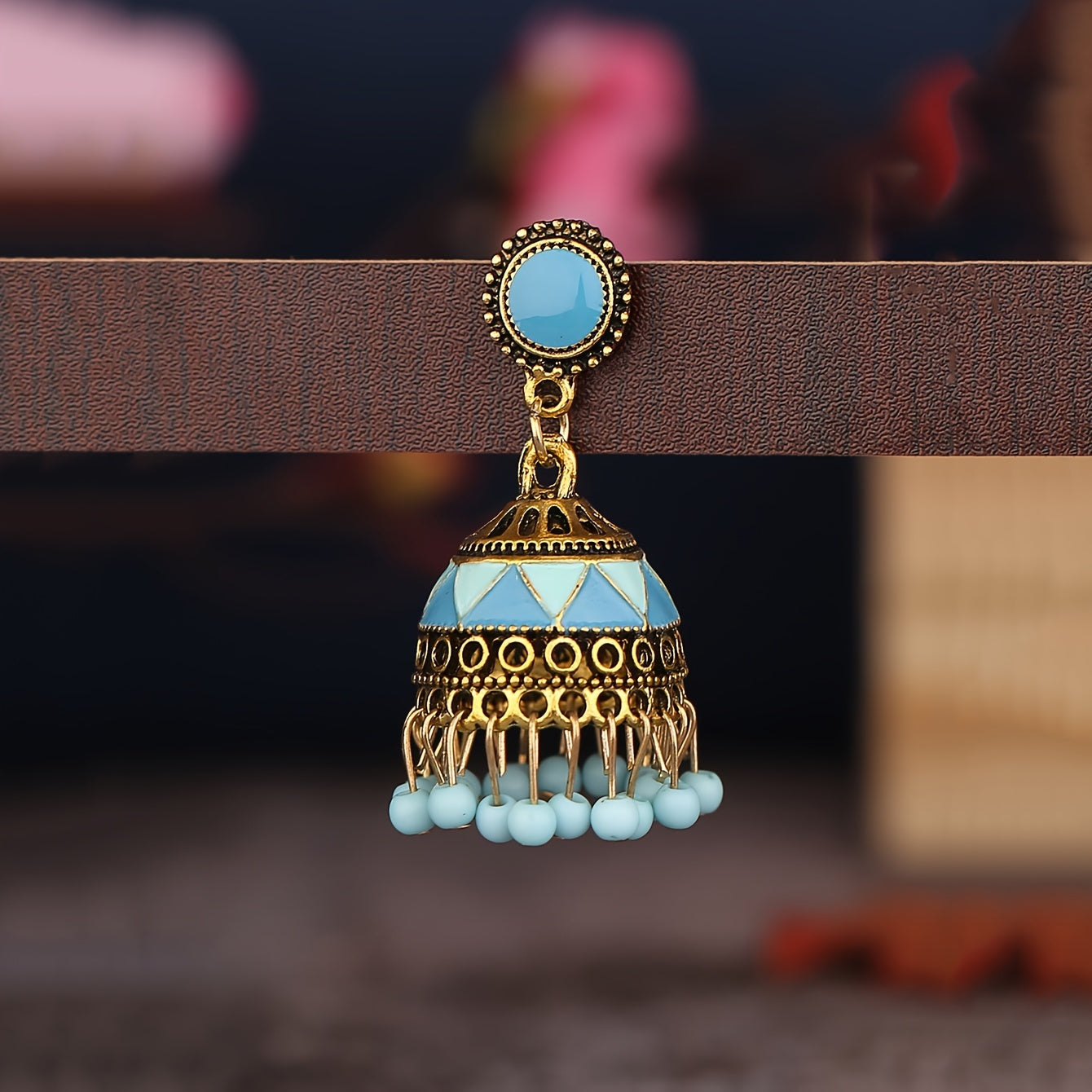 Bohemian Vintage Alloy Bell Earrings