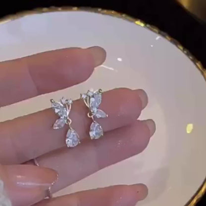 Sparkling Butterfly Design Inlaid Rhinestone