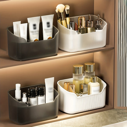 Cosmetic Storage Box - Multi-Compartment Makeup Organizer