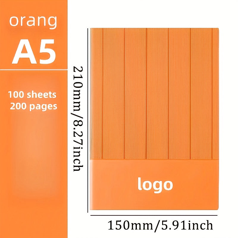 1 Set A5 Notebook & Binder-like Logbook Set - Luxury Gift Box with Golden/Black Labeling - Personalized Logo/Text/Brand - Heavy-Duty Paper Binder with Closure - Business Journal, Planner, Diary - Ideal for Corporate Gifts, Ch