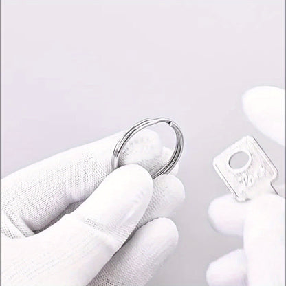 Custom Engraved Keychain - Personalized with Text/Phone/Message, Laser-Engraved Durable Metal Key Ring, Funky Style for Men's Fashion Accessories & Anti-Loss Gifts, Personalized Gifts | Classic And Enduring Design | Lasting E