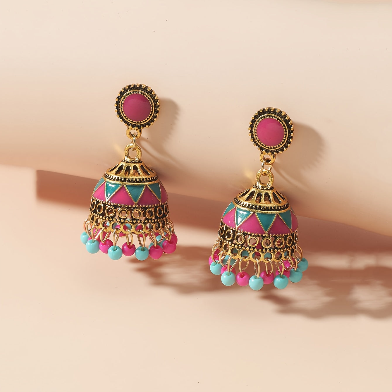 Bohemian Vintage Alloy Bell Earrings