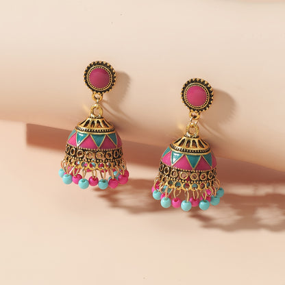 Bohemian Vintage Alloy Bell Earrings