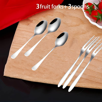 1 Set Zinc Alloy Swan Spoon Fork Rest, Stainless Steel, New Style, for Kitchen, Restaurant, Camping