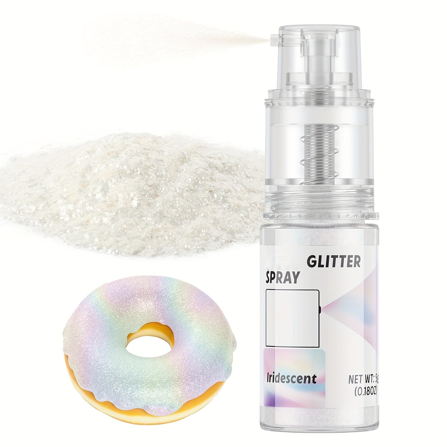 1pc Glitter Sequins, Glitter Spray, Baking Decoration 5G Glitter, for Cake Decorations, Dessert Decorations, Handicrafts DIY stickers randomly