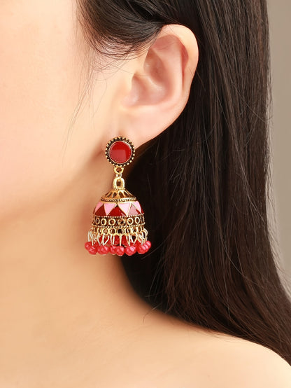 Bohemian Vintage Alloy Bell Earrings