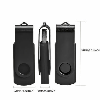 10 Pack Customizable USB Flash Drives Personalize with Your Logo Real Capacity USB 2.0 Available in 128MB/256MB/512MB/4GB/8GB/16GB/32GB for Wedding Favors & Corporate Gifts