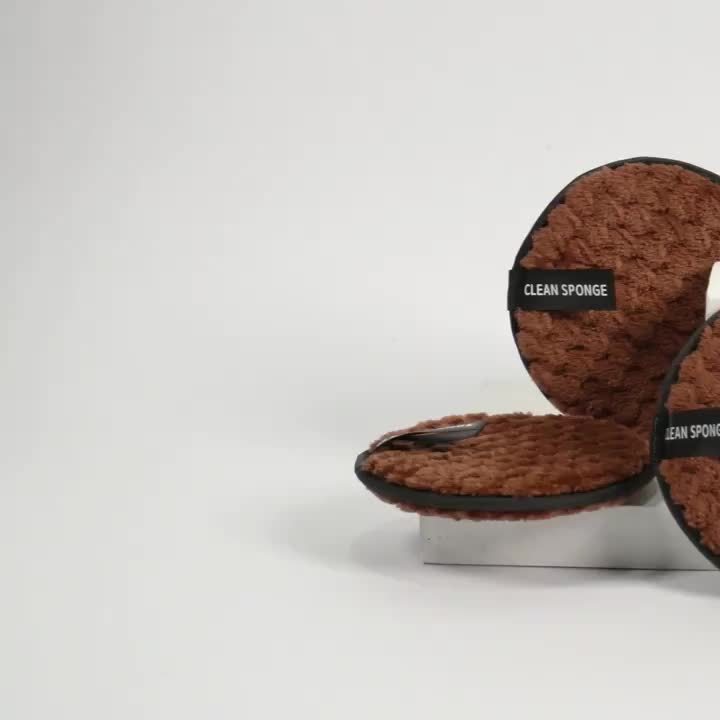 4-Pack Soft Microfiber Face Pads, Reusable Dual-Sided Extraction Pads for Gentle Facial Cleansing and Makeup Application, Daily Face Washing Facial Cleanser