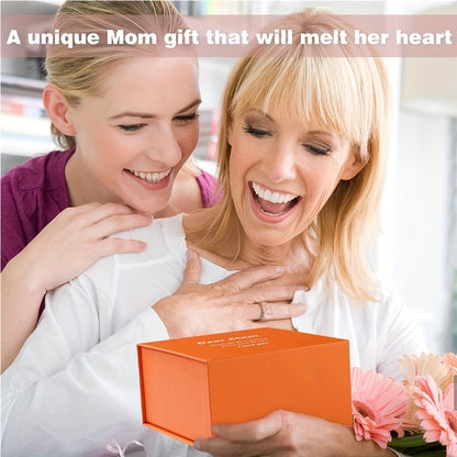 Heart-Shaped Bamboo Gift Box With Heart-Shaped Pendant Necklace, Handmade Birthday Gift For Wife, Unique Gift For Her, Valentine's Day Gift For My Beloved, Anniversary Gift