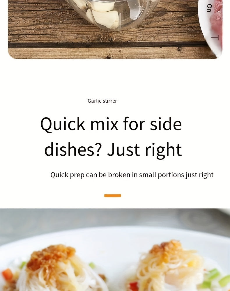 1, vegetable cutter, multifunctional garlic masher, garlic grinder, garlic masher, vegetable cutter, creative fruit masher, manual garlic masher, kitchen supplies, kitchen gadgets, 500/900ml