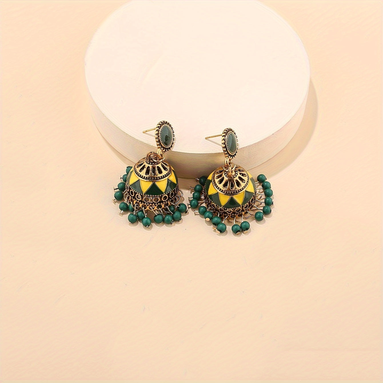 Bohemian Vintage Alloy Bell Earrings