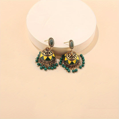 Bohemian Vintage Alloy Bell Earrings