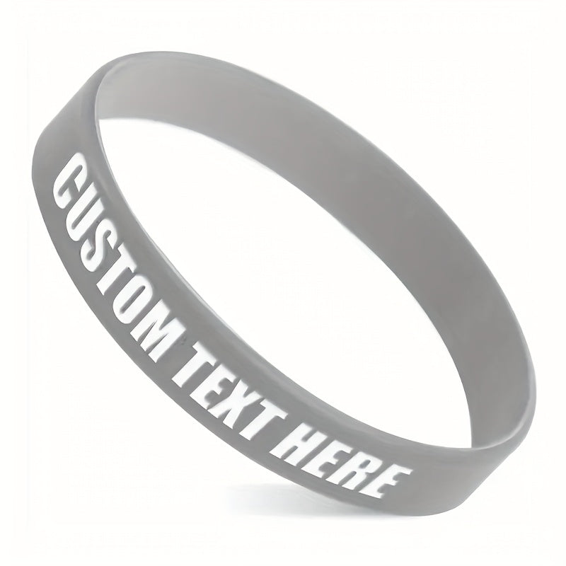 New Hot Deal 25pcs Silicone Bracelets with Heart Pattern, Create Your Own Design, Unisex for Holidays or Daily Use, Lightweight Wristbands Suitable for Weddings, Birthdays, Corporate Events, Christmas, Earth Day - Inspiration