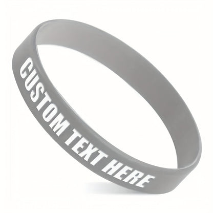 New Hot Deal 25pcs Silicone Bracelets with Heart Pattern, Create Your Own Design, Unisex for Holidays or Daily Use, Lightweight Wristbands Suitable for Weddings, Birthdays, Corporate Events, Christmas, Earth Day - Inspiration