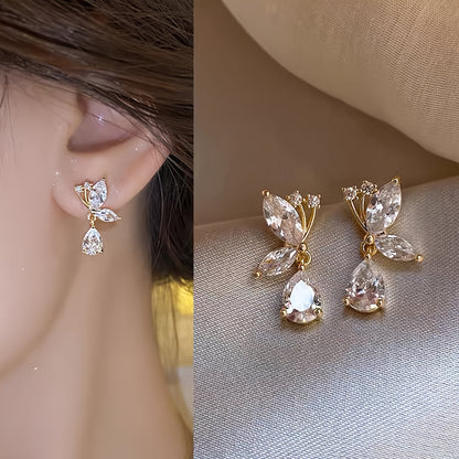 Sparkling Butterfly Design Inlaid Rhinestone