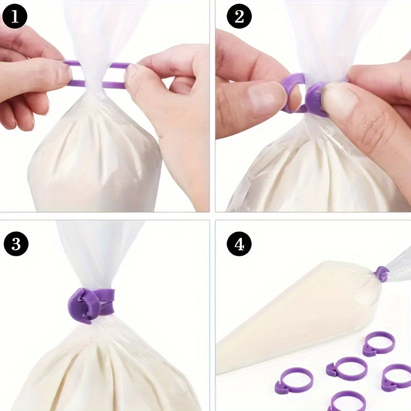 116pcs Cake Decorating Baking Tools Set, Includes Piping Nozzles Pastry Bag Tips Scraper and More Kitchen Gadgets with Storage Box. Buttercream Icing Cheese Bun Dough Pastries DIY for Birthday Parties Family Reunions Holiday