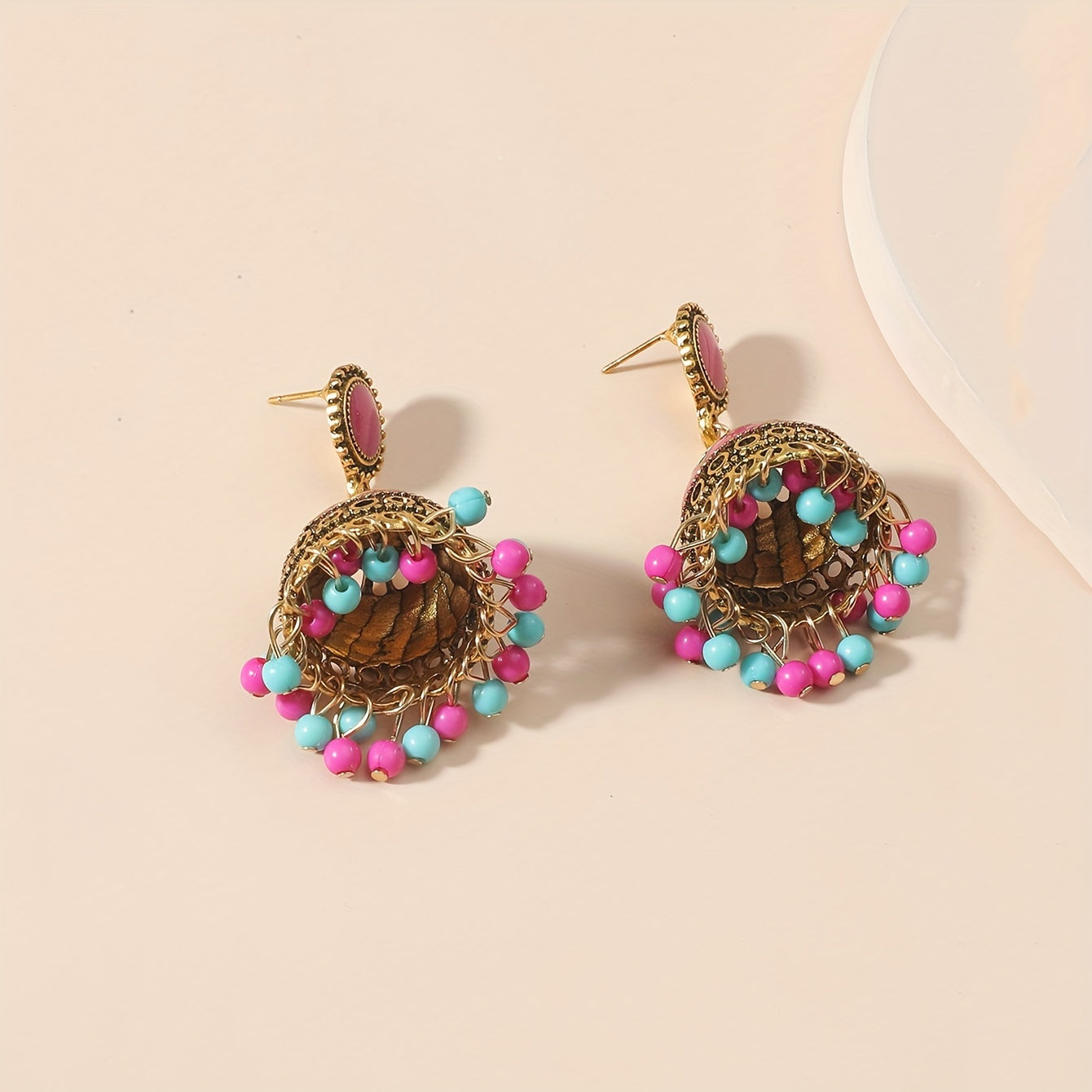 Bohemian Vintage Alloy Bell Earrings