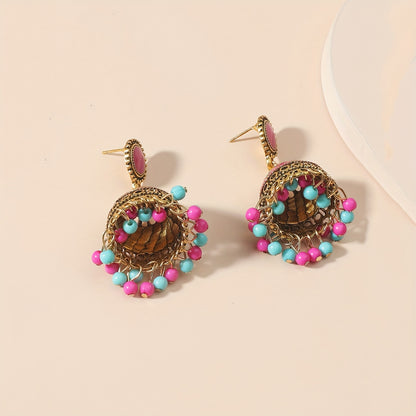 Bohemian Vintage Alloy Bell Earrings