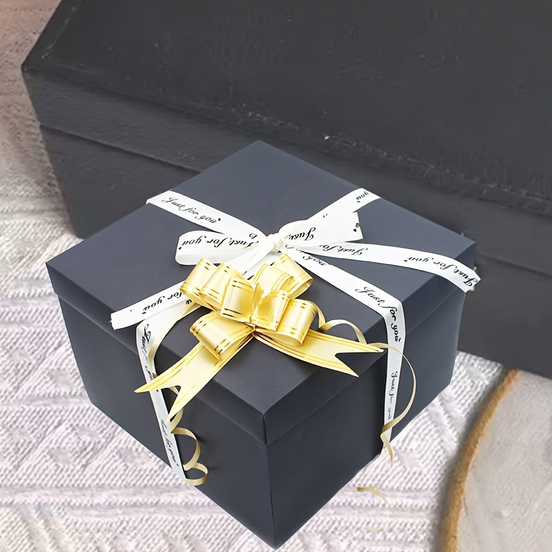 1 Surprise Gift Box Set with Lid, Suitable for Birthdays, Valentine'S Day, Weddings and Proposals, etc. - Multifunctional DIY Party Gift Packaging Kit Without Food, Multi-Compartment Display Box, Made of Paper Material