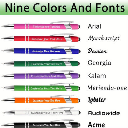 You Can Order Up to 300 Customized Pens for Bulk, with Engraving Services Included to Print Your Name Or Text, Suitable for Business Events, Graduation Commemorations, And More.